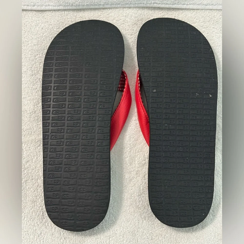 Sanunk Women’s Yoga Mat Bright Red  Sandals - Size 9 - Picture 5 of 6